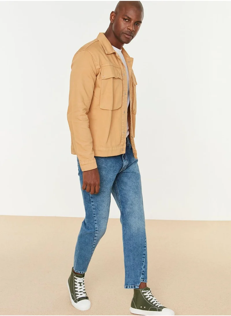 trendyol Pocket Detail Trucker Jacket