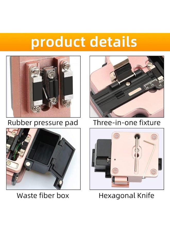 KELUSHI KELUSHI High Precision HS-30 Optic Fiber Cleaver Fiber Optics Cutter with 48000 Cleaves  - Image 3