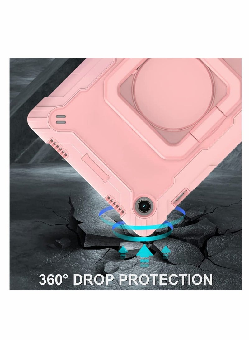 SYOSI Case Fit for Samsung Galaxy Tab A8 10.5 Inch 2022 SM X200 X205 X207 Heavy Duty Rugged Shockproof 360 Rotating Grip Handle Folding Stand Cover Kids - Image 5