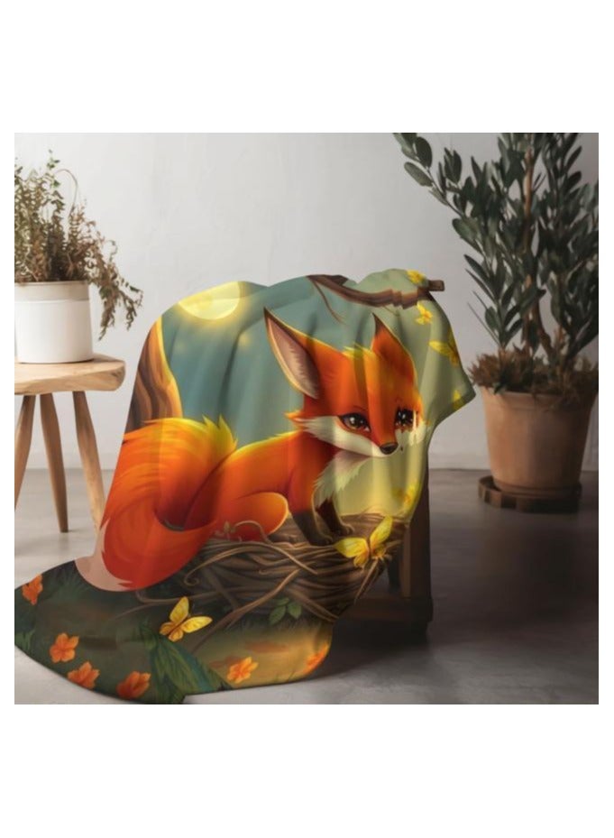 general Children's or student cartoon flannel thin blanket (warm and comfortable, suitable for sleep, games) 100cm*150cm - 522 - Image 5