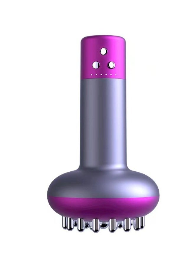 Ru syanl Cellulite Massager Electric Meridian Brush Micro-Electric Heating Health Scraping Device Slimming Body Brush for Cellulite Remover Exfoliating  - Image 2