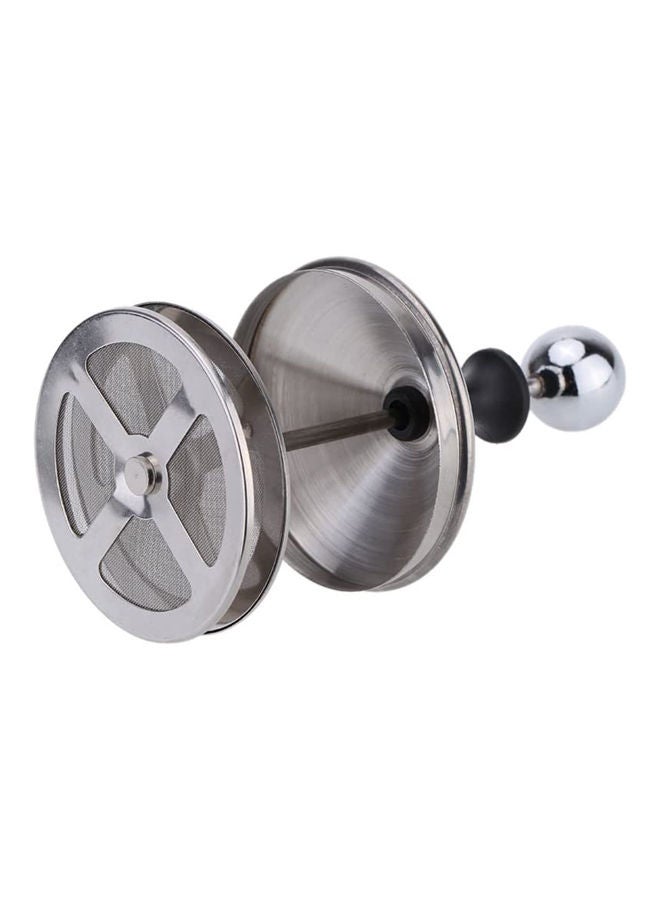 NIBEMINENT Stainless Steel Milk Coffee Frother Silver 17 x 9.3 13centimeter - Image 4