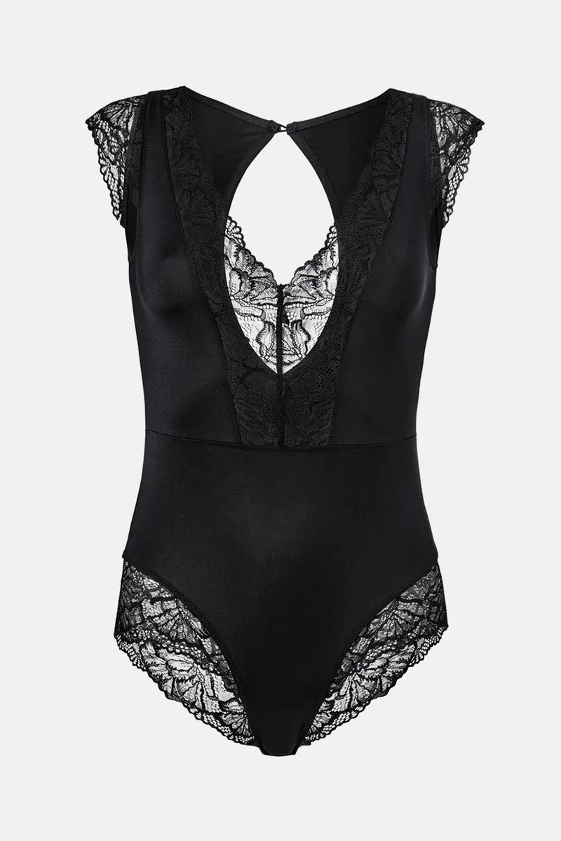 Tchibo Women Sleeveless Lace Body, Black  - Image 2