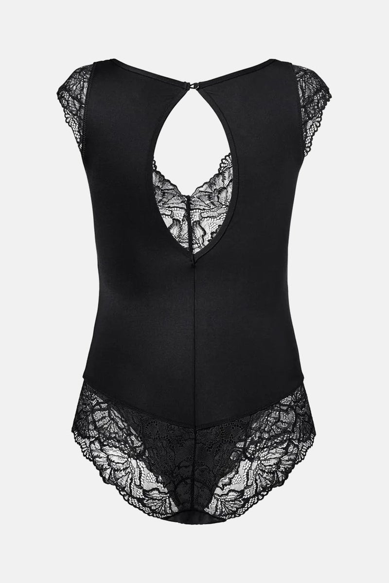 Tchibo Women Sleeveless Lace Body, Black  - Image 3