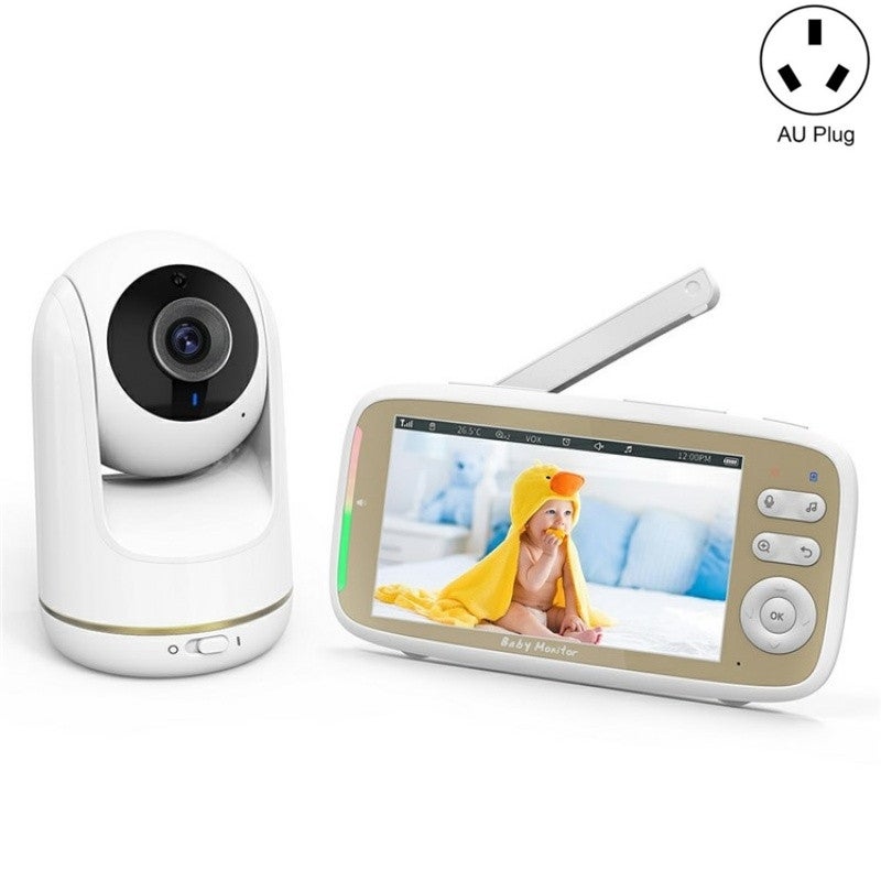 Generic Generic VB803 built-in Lullabies Ptz Rotation Hd Baby Security Camera 5-inch Baby Monito ZD6E75EF8F5075E266542Z