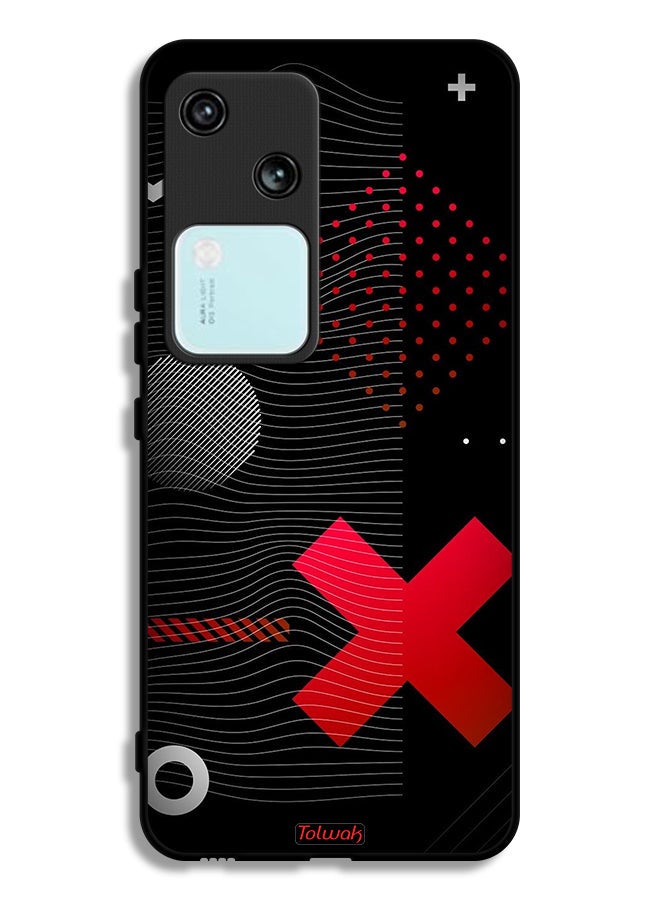 Tolwak Vivo V30 5G Protective Case Cover Cross Sign - Image 1