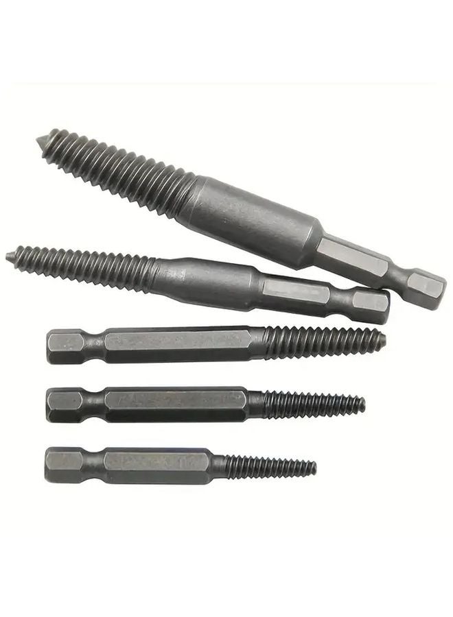 10 قطعة مجموعة أدوات ميكانيكية يدوية لاستخراج البراغي الثقيلة بمقبض سداسي - Image 3