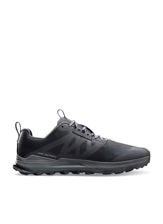 ALTRA Men's Lone Peak 8 Trail Running Shoe, Black/Gray, 10 - Image 1