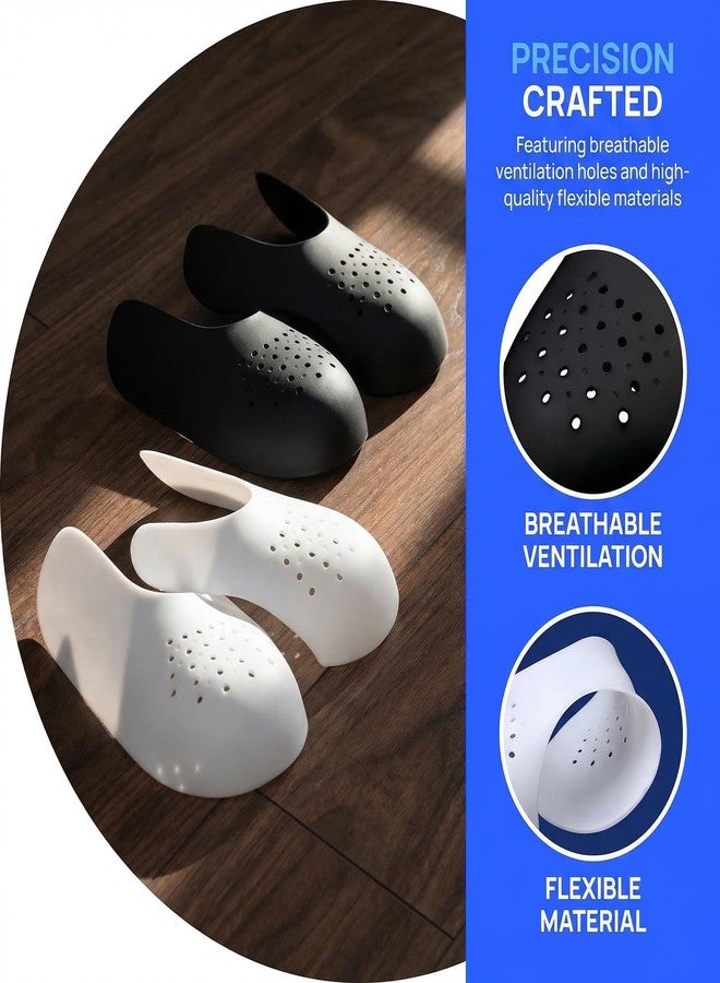MJSCPHBJK 4 Pairs Shoe Creases Protector, Prevent Sneaker Shoes Crease Protector for Men's 7-12 Women's 5-9 - Image 5