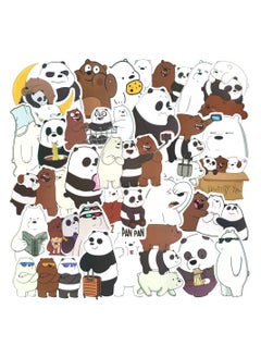 50-Piece Bear Stickers