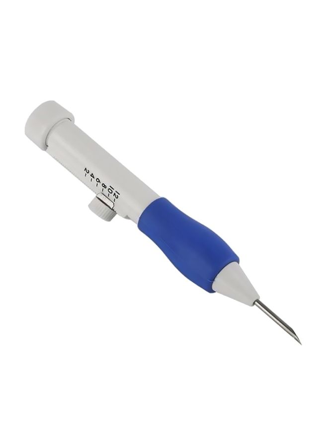 NIBEMINENT Embroidery Pen Needle Blue/White 29x15centimeter 