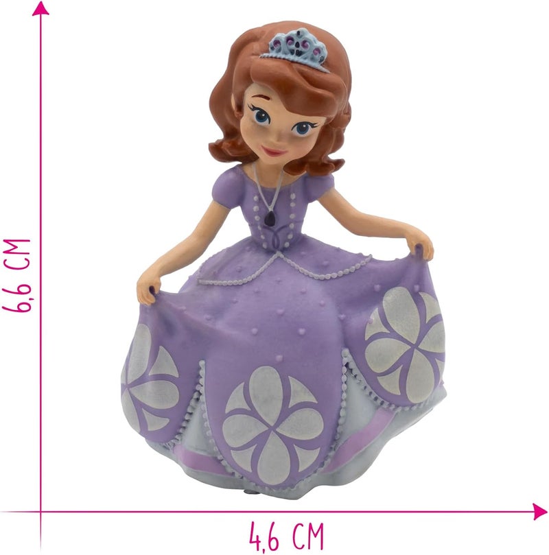 BULLYLAND Disney Sofia the First Princess Sofia Figurine Cake Topper Toy Collectible, 2.6 Inches - Image 2