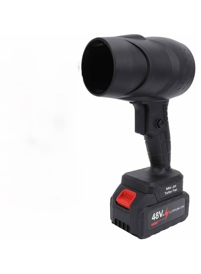 Generic Powerful Cordless Leaf Blower, Mini Handheld Dust Blower with 3000mAh Battery, High-Speed Turbo Air  - Image 1