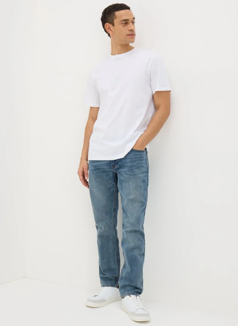 Matalan Blue Comfort Denim Jeans Regular