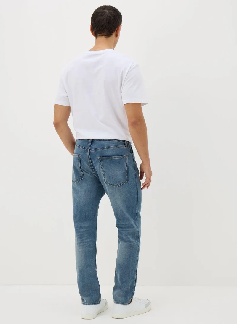 Matalan Blue Comfort Denim Jeans Regular