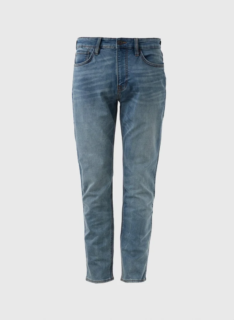 Matalan Blue Comfort Denim Jeans Regular