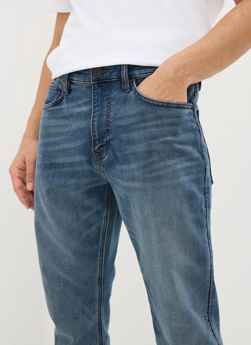 Matalan Blue Comfort Denim Jeans Regular