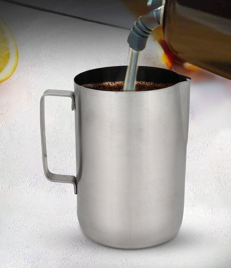 Dynore Stainless Steel Delux Milk Jug Matt Finish -1200 ml - Image 4