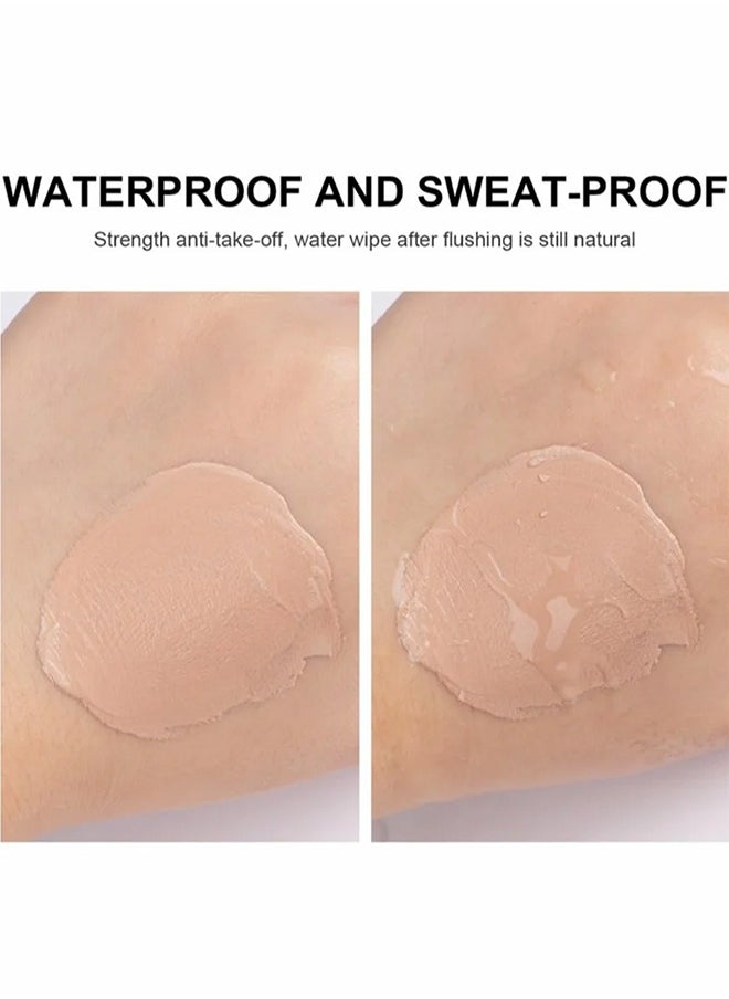 West&Month 3 in 1 CC Color Correcting Cream - Multi-Purpose Skin Tone Adjusting CC Cream Concealer Full Coverage, SPF 50 Sunscreen Moisturizing Pre-Makeup Primer Brightening 25ml  - Image 5