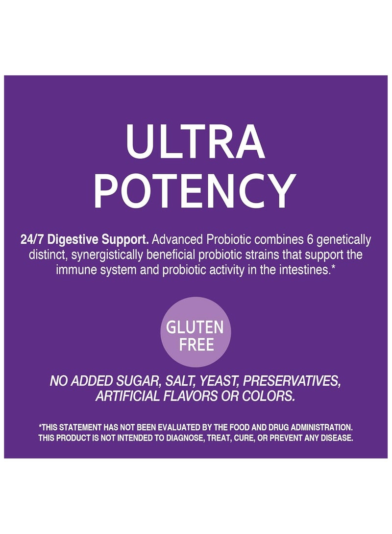 21st Century, Ultra Potency Advanced Probiotic, 60 Capsules - Image 4