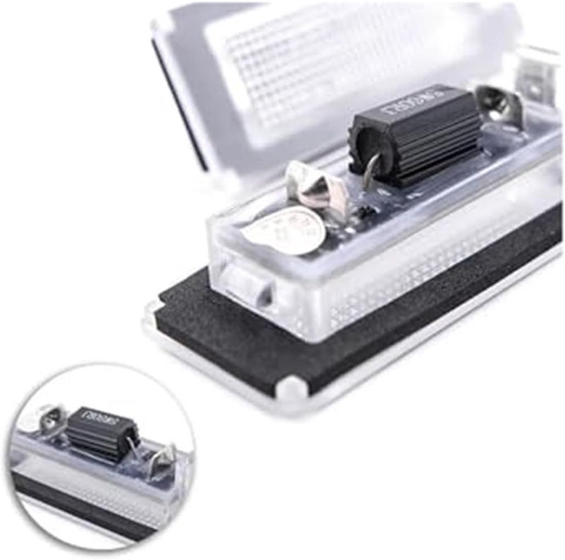 Wivplex 2Pcs License Plate Light for Fiat, Peugeot, Citroen - Image 4