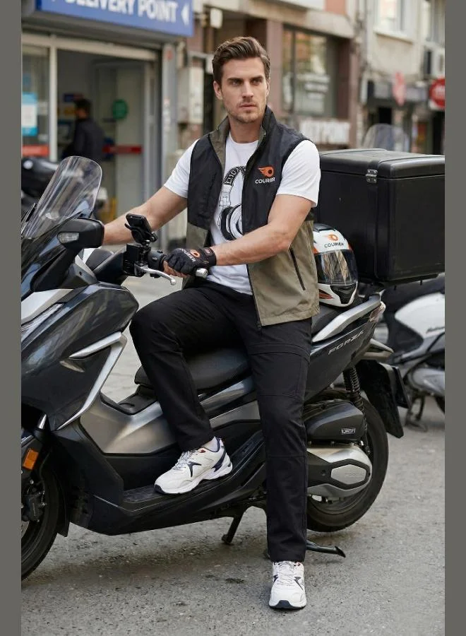 بوراتي Buratti Regular Fit Normal Waist Straight Leg Trekking and Courier Trousers Men's PANTS 693705