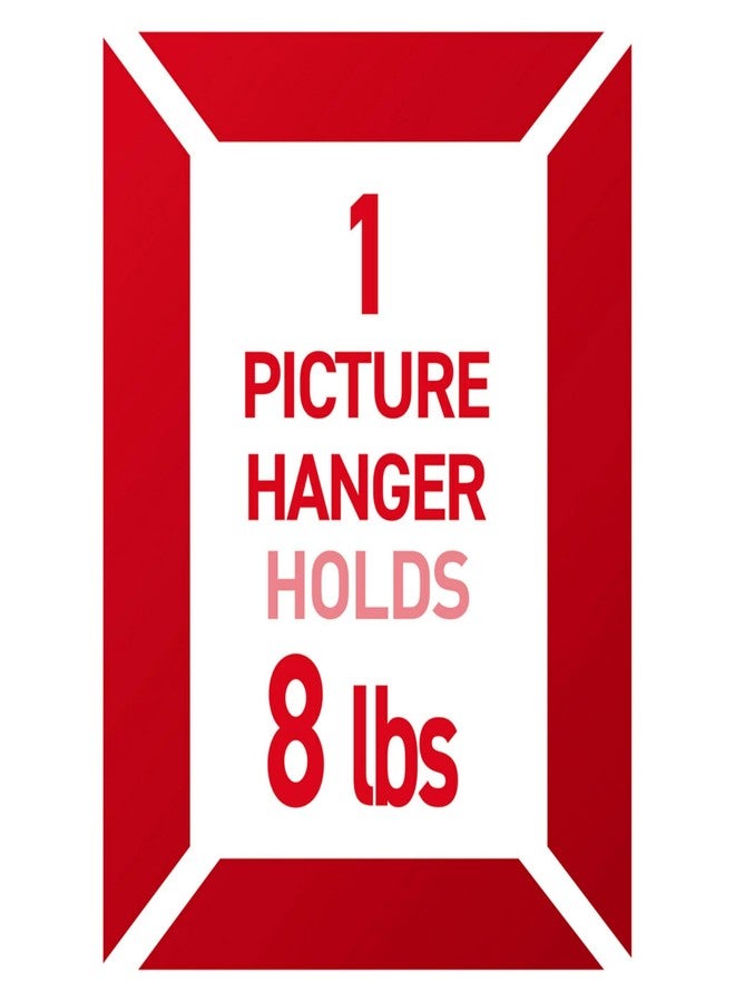 Command Universal Frame Hangers, Damage Free Hanging Picture Hangers, No Tools Frame Hanger for Living Spaces, 3 Metal Picture Frame Hangers and 8 Large Command Strips - Image 3