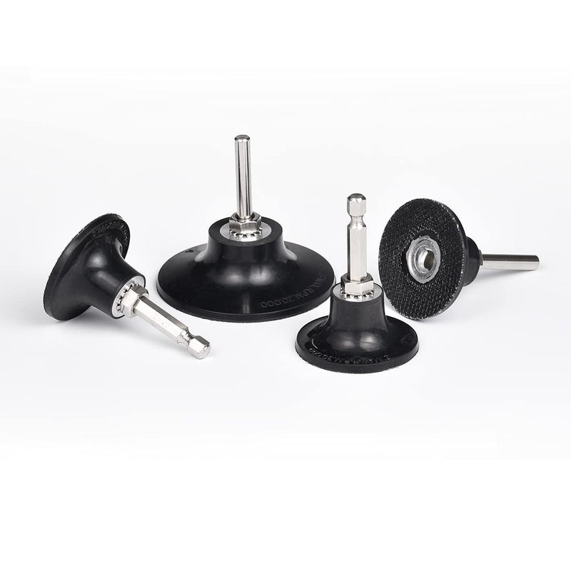 Tshya Quick Change Disc Pad Holder, 4 Pack Roll Lock Disc Holder, with 1/4" Shanks for Die Grinder Accessories - Image 5