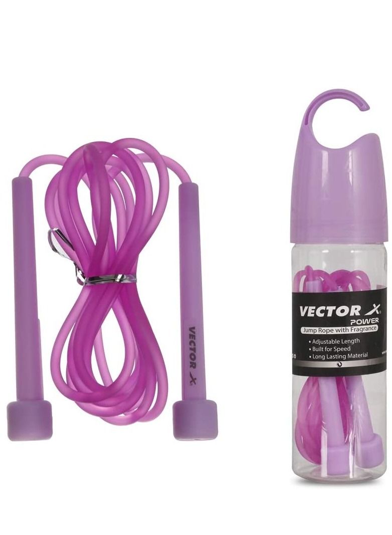 Vector X Power Skipping Rope With Fragrance - Purple - Image 2