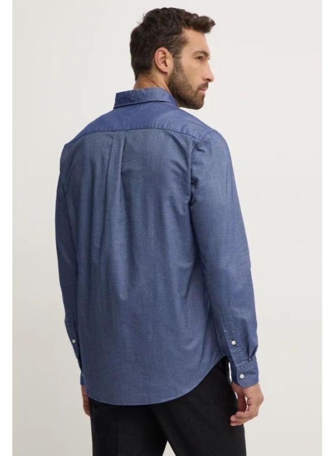 Tommy Hilfiger Classic Shirt - Blue- Available in all sizes(slim fit)
