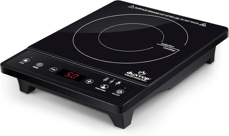 Duxtop Portable Induction Cooktop, Countertop Burner, Induction Burner with Timer and Sensor Touch, 1800W 8500ST E210C2 - Image 1