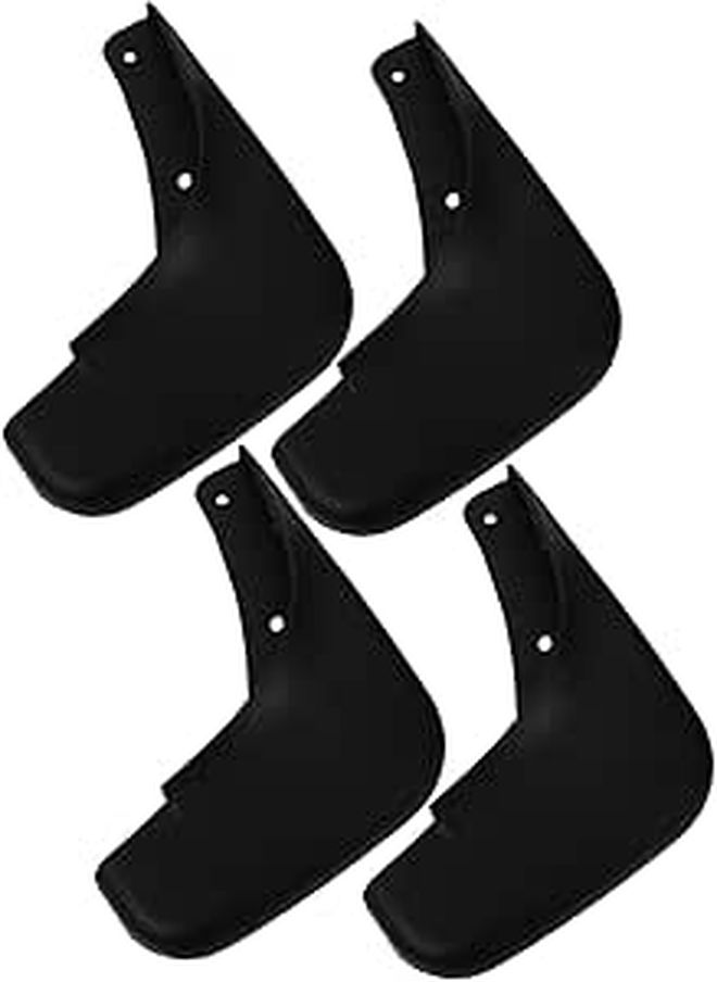 2003 Car Mud Flaps Set 4pcs Soft Rubber Splash Guards Tire Protector - Image 1