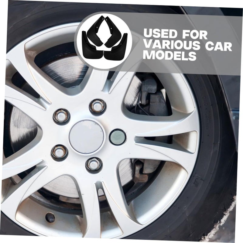 2003 Car Mud Flaps Set 4pcs Soft Rubber Splash Guards Tire Protector - Image 5