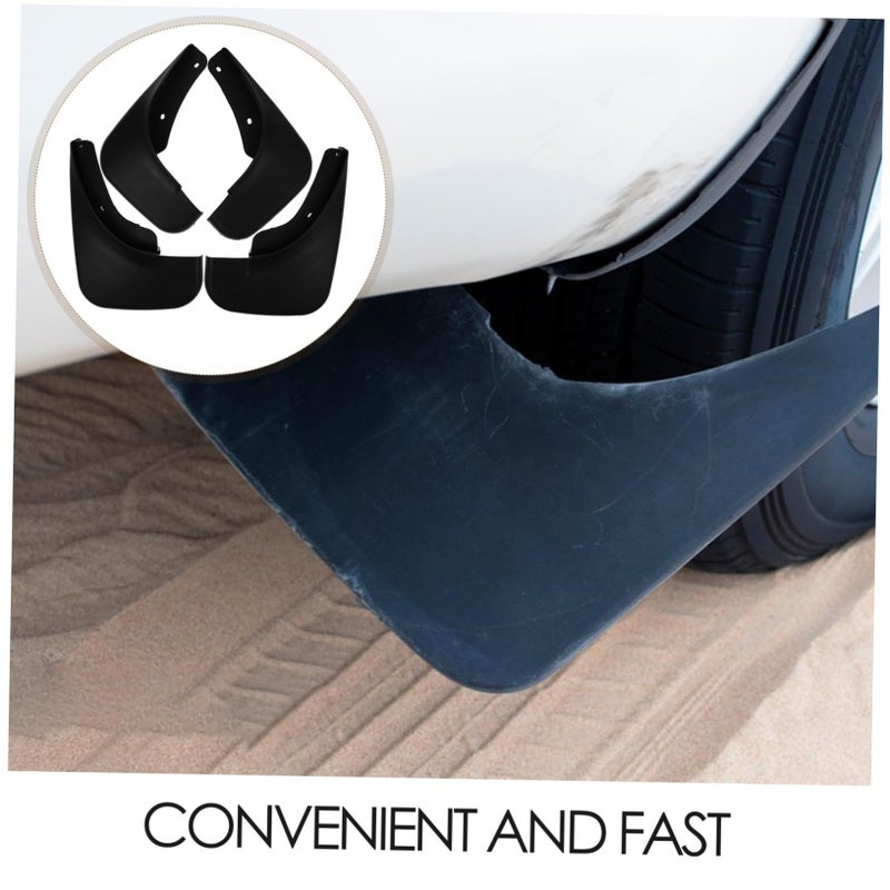 2003 Car Mud Flaps Set 4pcs Soft Rubber Splash Guards Tire Protector - Image 4