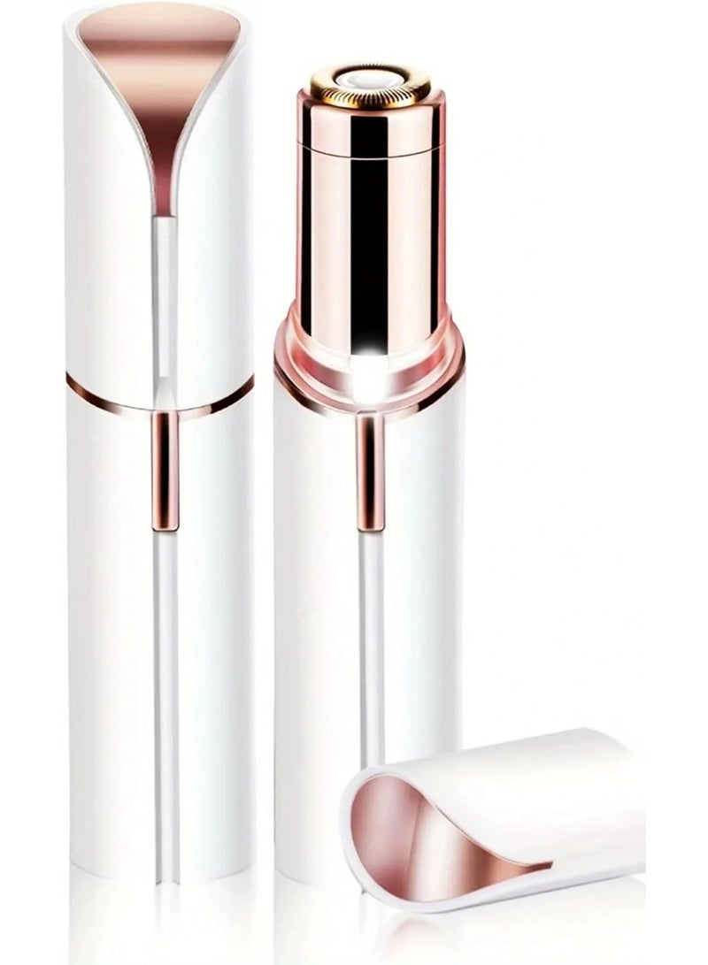 ORiTi إزالة الشعر الكهربائية على شكل أحمر شفاه محمولة قطعة واحدة للنساء خالية من الألم وفعالة - البطارية غير مدرجة - Image 1