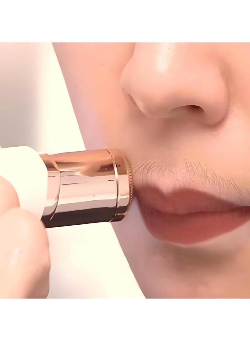 ORiTi إزالة الشعر الكهربائية على شكل أحمر شفاه محمولة قطعة واحدة للنساء خالية من الألم وفعالة - البطارية غير مدرجة - Image 2