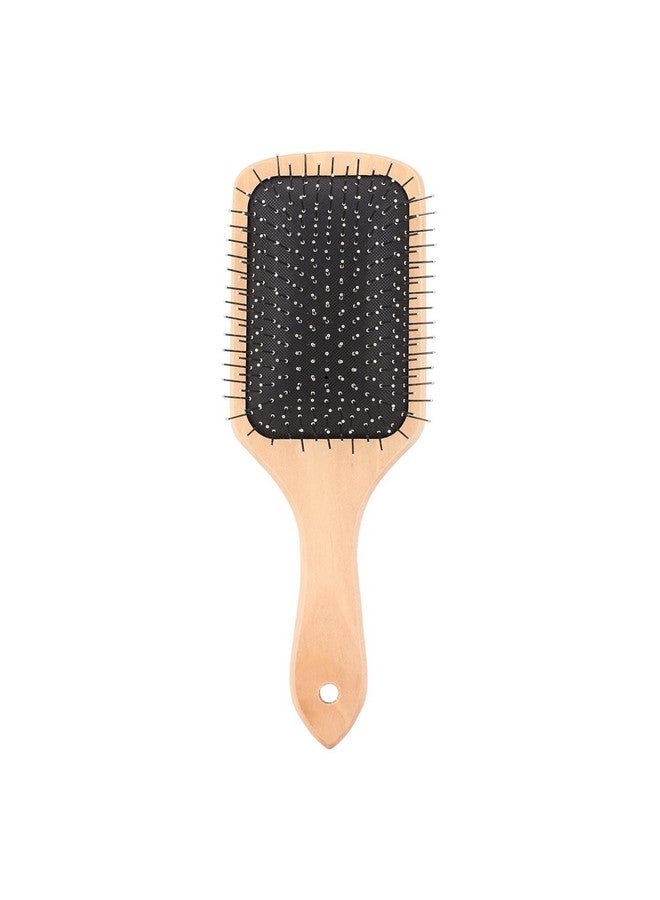 Noorina Anti-Bacterial Bamboo Hair Brush Anytime Styling - Detangling Hair Comb For Men & Women - Image 1