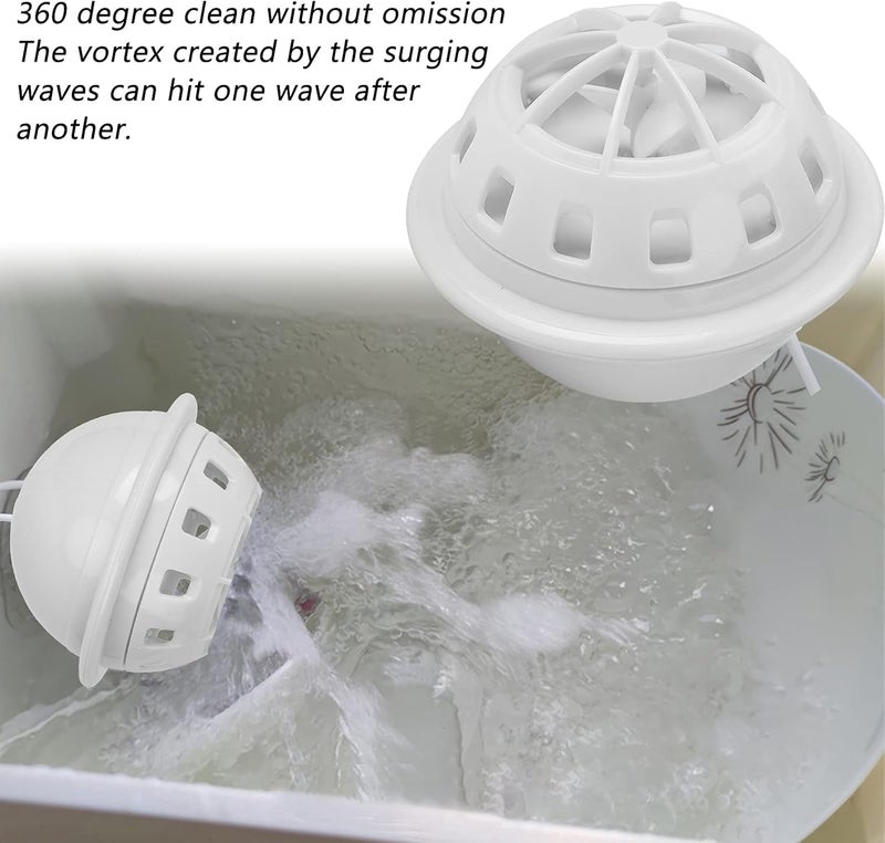 woobles Dishwasher, Portable Dishwasher USB‑Powered with Suction Cup for Kitchen for Restaurant(white) - Image 2
