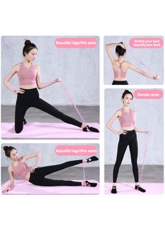 ULHYC Pull-up Auxiliary Belt set - 3-Piece Exercise Set - Resistance Band, Tension Rope, Used for Back Training,Helps Improve Posture, Making the Body More Symmetrical and Tall  - Image 3
