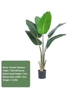 OASIS DESERT The Simulated Plant Potted Traveler Banana Can Be Used In Homes, Leisure Areas, Studios, And Shopping Malls  - Image 1