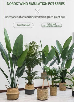 OASIS DESERT The Simulated Plant Potted Traveler Banana Can Be Used In Homes, Leisure Areas, Studios, And Shopping Malls  - Image 3