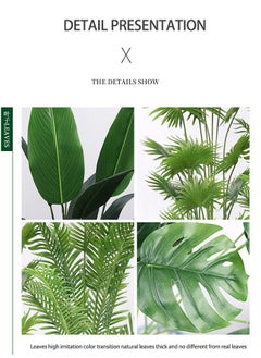 OASIS DESERT The Simulated Plant Potted Traveler Banana Can Be Used In Homes, Leisure Areas, Studios, And Shopping Malls  - Image 5