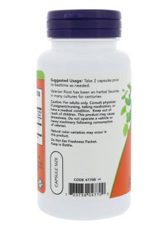 now Valerian Root, 500mg, 100 Capsules 50 Servings  - Image 3