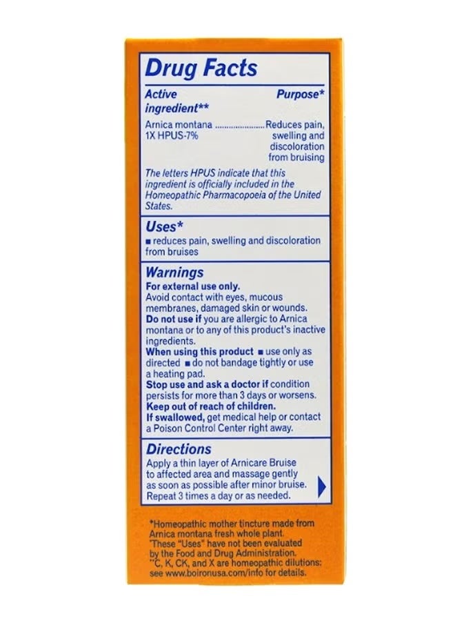 Boiron Arnicare Bruise Relief Gel 1.5oz - Image 2
