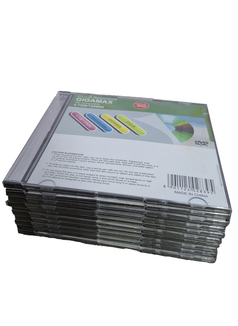 Gigamax - DVD-R recordable , 16x compatible , 4.7 GB/120MIN , 10PK - Image 1