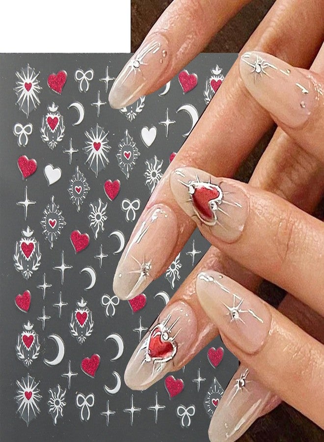 TailaiMei 4 Sheets Golden Line Nail Stickers, 3D Design Self-Adhesive Nail Art Decals for DIY Nail Decorations (503) - Image 3