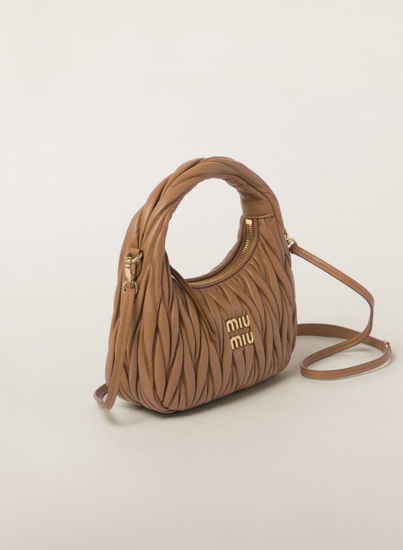 MIU MIU Wander nappa leather hobo Shoulder Bag  - Image 2