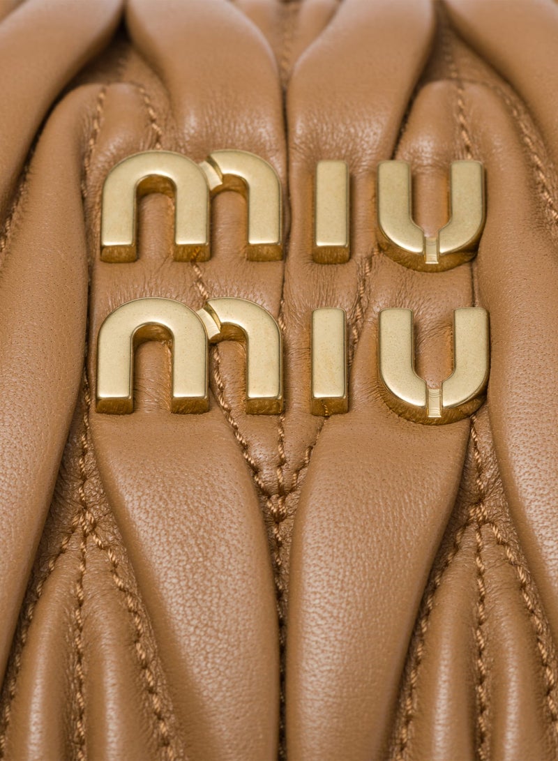 MIU MIU Wander nappa leather hobo Shoulder Bag  - Image 5