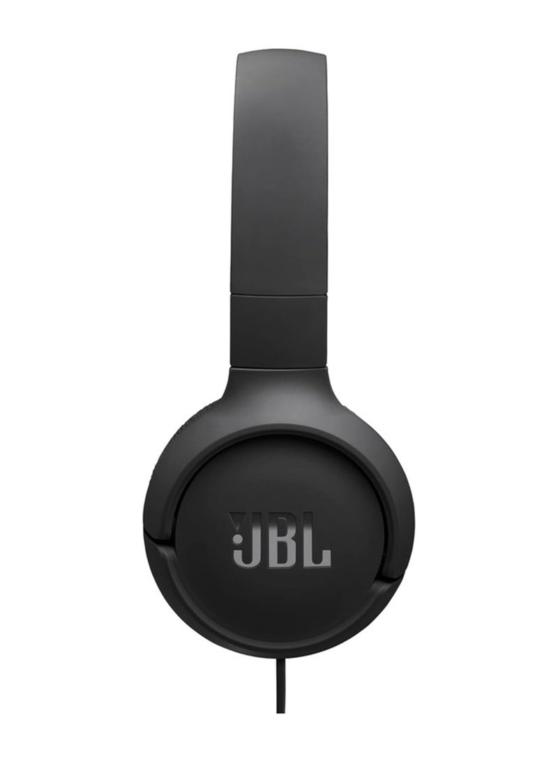 JBL Tune 520C USB-C Wired Headphones – Hi-Res Audio, Pure Bass, 3-Button Remote, Comfortable Fit Black - Image 1