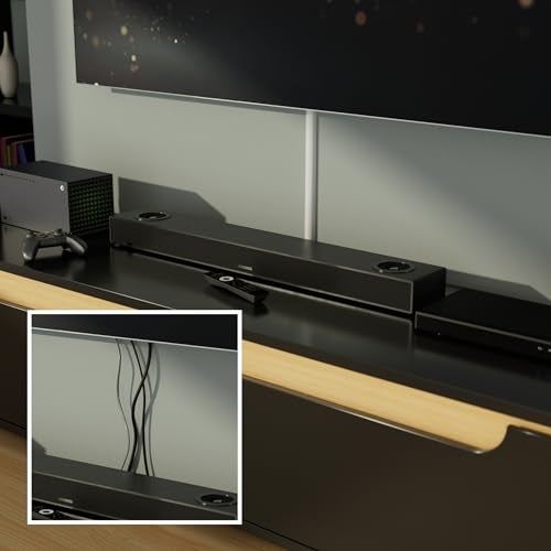 D-Line 157in Cord Cover Kit, Self-Adhesive Wire Hiders, Paintable Cable Raceway to Hide Wires on Wall, Electrical Cable Management - 10x 15.7 Lengths & 19 Accessories - 1.18" (W) x 0.59" (H) - White - Image 5
